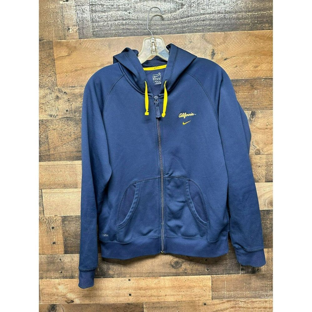 Nike Team Women's‎ California Golden Bears Zip Up Jacket Size Medium (8-10)